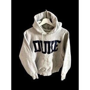 Vintage 90s Stitch The Cotton Exchange Duke Sweatshirt Gray USA Sz‎ Small Hoodie